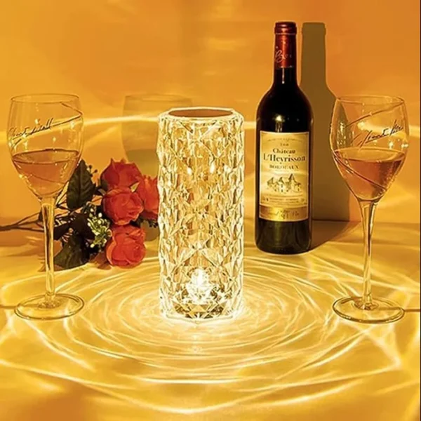 Crystal Lamp,16 Color RGB Changing Mode LED
